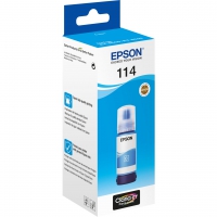 Epson 114 EcoTank Cyan ink bottle