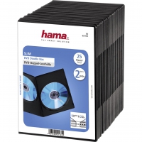 1x25 Hama DVD-Doppel-Leerhülle