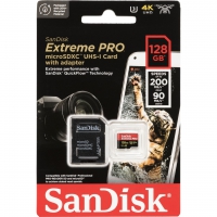128 GB SanDisk Extreme PRO microSDXC