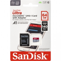 64 GB SanDisk Ultra microSDXC Kit,