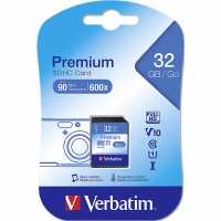 32GB Verbatim Premium Class10 SDHC