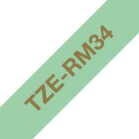 Brother TZE-RM34 Farbband Gold