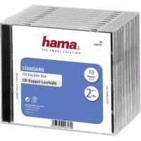 Hama CD Double Box 10er Jewel-Case