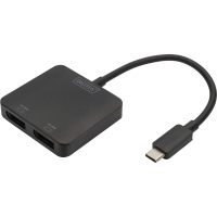 DIGITUS 2-Port MST Video Hub USB-C2xDP