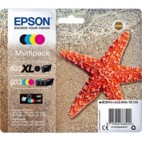 Epson Tinte 603XL schwarz/603 CMY Multipack 
