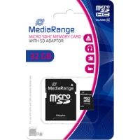 32GB MediaRange Kit Class10 microSDHC
