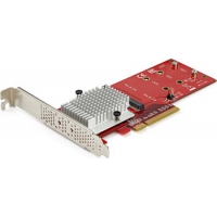 StarTech.com x8 Dual M.2 PCIe SSD-Adapter
