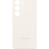 Samsung Silikon Hülle für Galaxy S23 Cream 