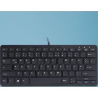 R-Go Compact schwarz, USB, DE Tastatur 