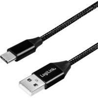 0,3m LogiLink USB 2.0 Verlängerungskabel,