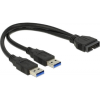 0,25m Delock Kabel USB 3.0 Pfostenstecker