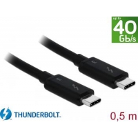 0.5m Thunderbolt 3 (40 Gb/s) USB-C
