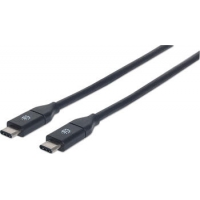 1m Manhattan USB-C 3.1 Kabel, stecker/