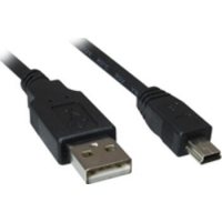 0,5m USB-A auf MiniB-Kabel, USB