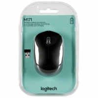 Logitech M171 Wireless Maus schwarz 