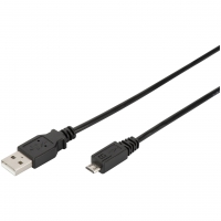 1,8m USB 2.0-Kabel USB A > micro