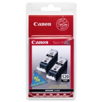 Canon PGI-520BK Tinte schwarz, 2er-Pack 