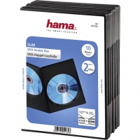 1x10 Hama DVD-Doppel-Leerhülle