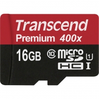 Transcend microSDHC         16GB