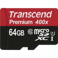 64 GB Transcend microSDXC Premium