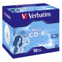 Verbatim Music CD-R 700 MB 10 Stück(e)