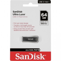 64 GB SanDisk Ultra Luxe silber