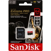 64 GB SanDisk Extreme PRO microSDXC