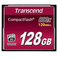 128 GB Transcend CompactFlash Card