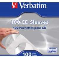 Verbatim CD-Umschläge (Papier), 100 Stück