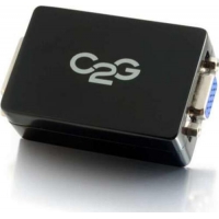 C2G 82401 Kabeladapter DVI-D HD15 Schwarz