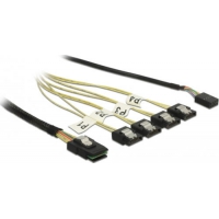 DeLOCK 85682 SATA-Kabel 1 m Schwarz