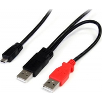 0,9m StarTech.com USB Y-Kabel für