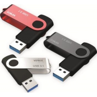3x 16 GB Verico Flip, silber,rot,schwarz,