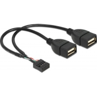 Delock Kabel USB 2.0 Typ-A 2 x
