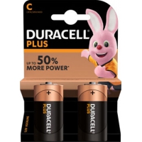 Duracell Plus Power -C Batterie 2er Pack 