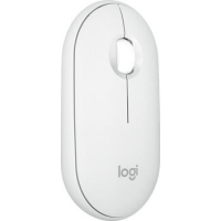 Logitech M350s Pebble Mouse 2 weiß, Maus 