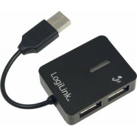 LogiLink Smile schwarz USB-Hub,