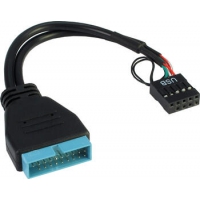 Inter-Tech USB 3.0 auf USB 2.0 Adapter 