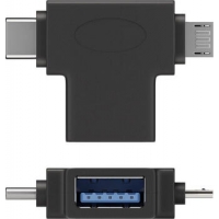 USB-T-Adapter, Typ-A auf Typ-A-Micro
