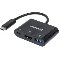 Manhattan USB 3.1 Typ C HDMI Docking-Konverter