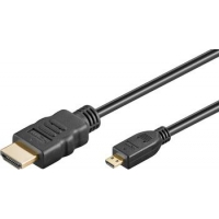 2m High Speed Micro 1.4 HDMI-Kabel,
