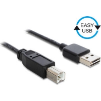 1.0m Kabel EASY-USB 2.0-A Stecker Delock 