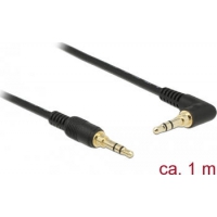 1m Audio-Kabel Klinke delock 3-polig
