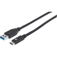 1m Manhattan USB-C auf USB-A Adapterkabel,