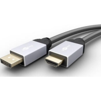 5m DisplayPort 1.2 > HDMI-Kabel