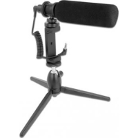 DeLOCK Vlog Shotgun Mikrofon Set 