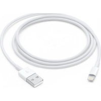 1m Apple Lightning auf USB Kabel weiß, bulk 