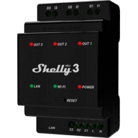 Shelly Pro 3, WLAN & LAN Schaltaktor
