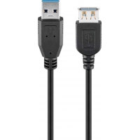 1,8m Goobay USB 3.0 SuperSpeed-Verlängerungskabel,