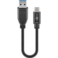 0,15m USB 3.0-Kabel, Typ-C auf
